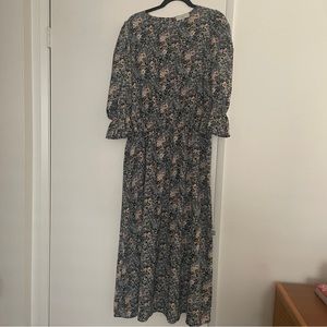 Floral long dress